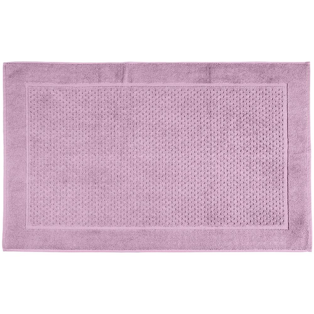 Tappeto Bagno Sirena In Cotone - Tinta Unita, 800 Gr /mq Colore Viola Misura Cm 70x130 - Foto 1