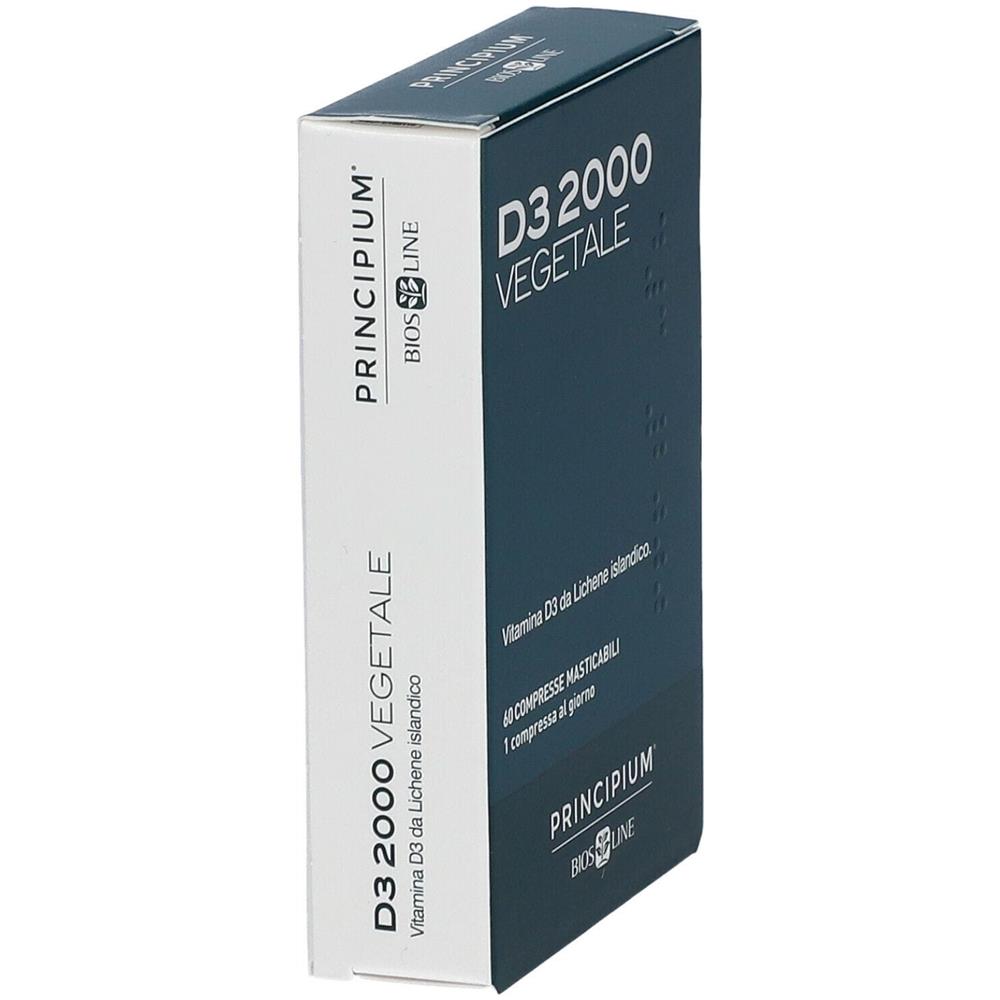 Principium D3 2000 Masticabile 60 Compresse - Foto 1