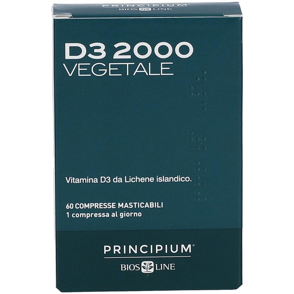 Principium D3 2000 Masticabile 60 Compresse - Foto 2