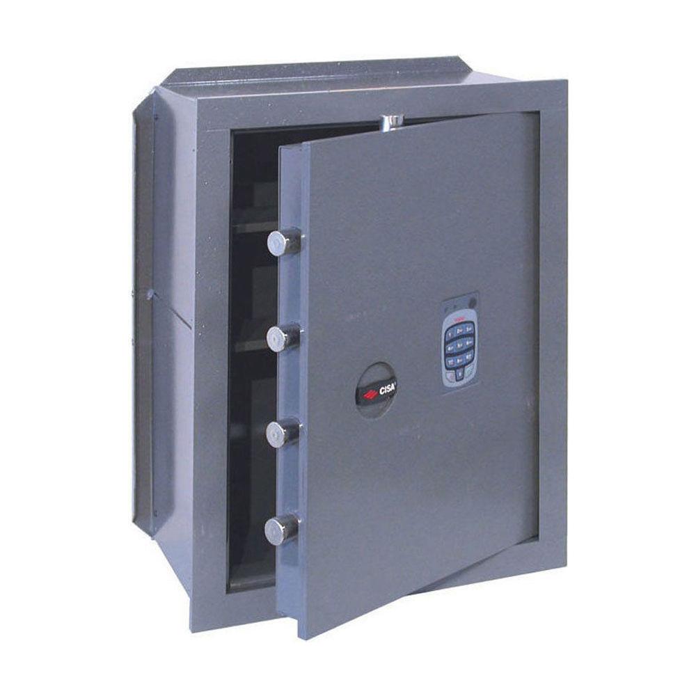 Cassaforte cisa a muro combinazione elettronica in acciaio 36x49x25 - Foto 2