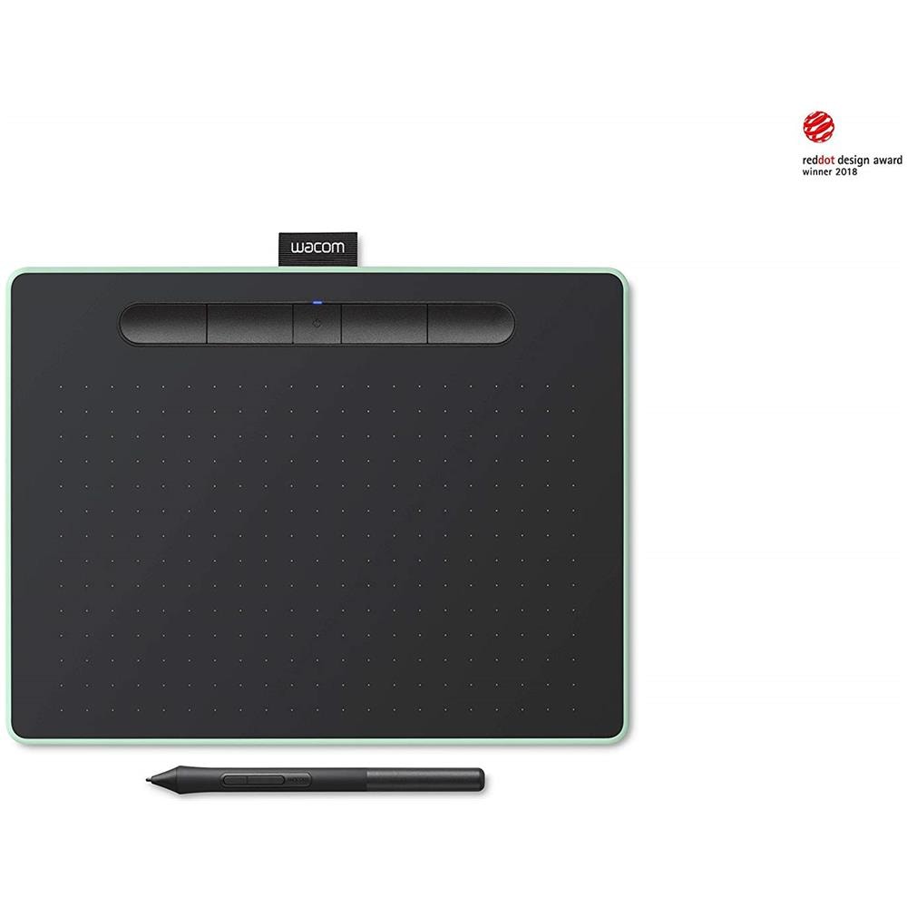 Intuos M Bluetooth 2540lpi (linee per pollice) 216 x 135mm USB / Bluetooth Nero, Verde tavoletta grafica - Foto 2