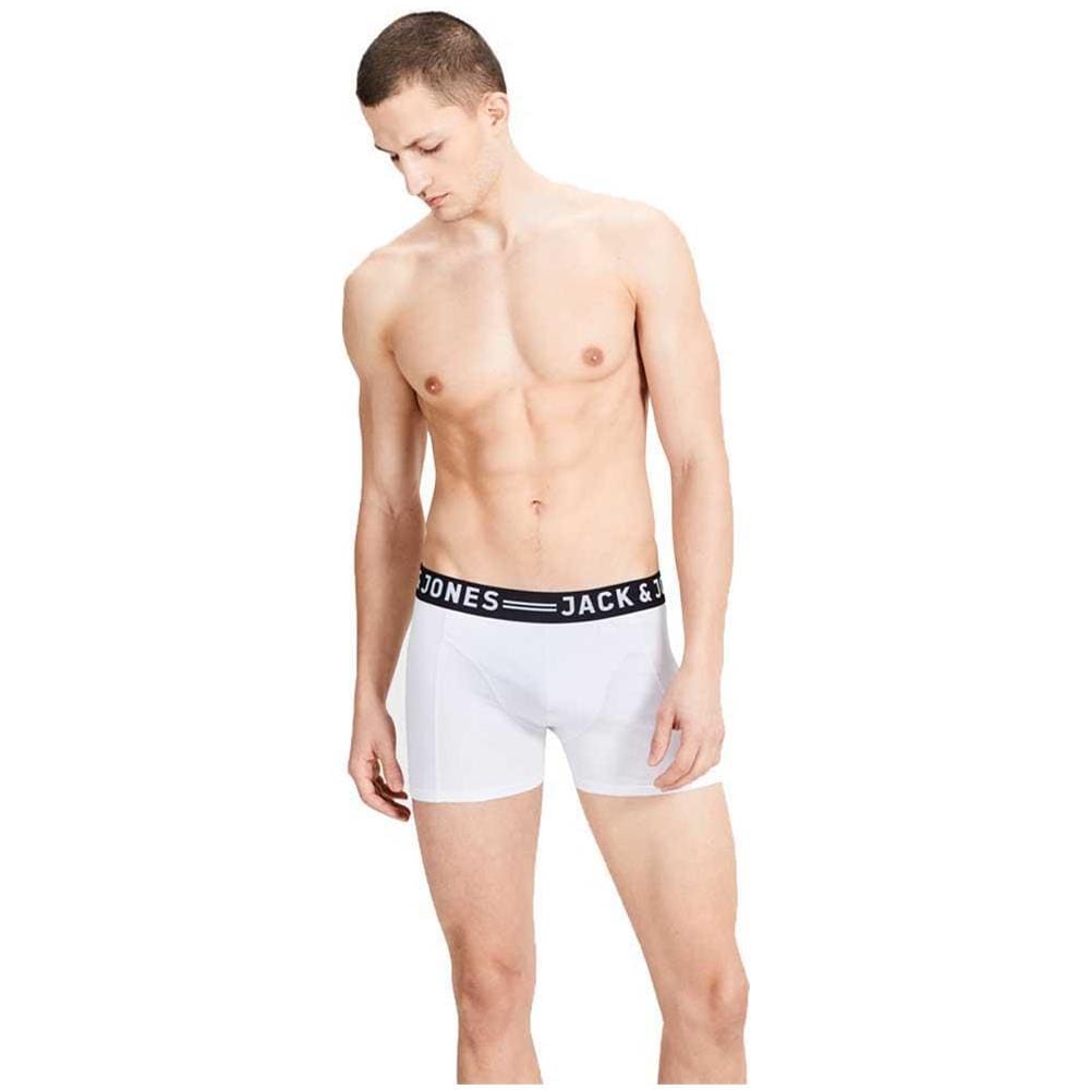Intimo Jack & Jones Sense Trunks 3 Pack Abbigliamento Uomo Xxl - Foto 1