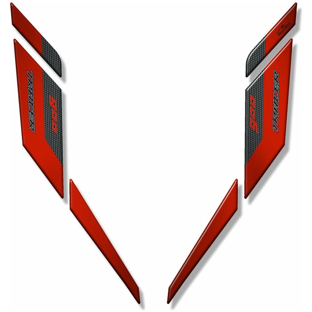 Adesivo 3d Per Frontalino Compatibile Con Yamaha Tracer 900gt 2019 Red - Foto 1