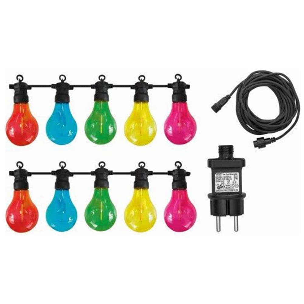 Luci Per Feste Da Giardino Con 10 Led Maui - Foto 1