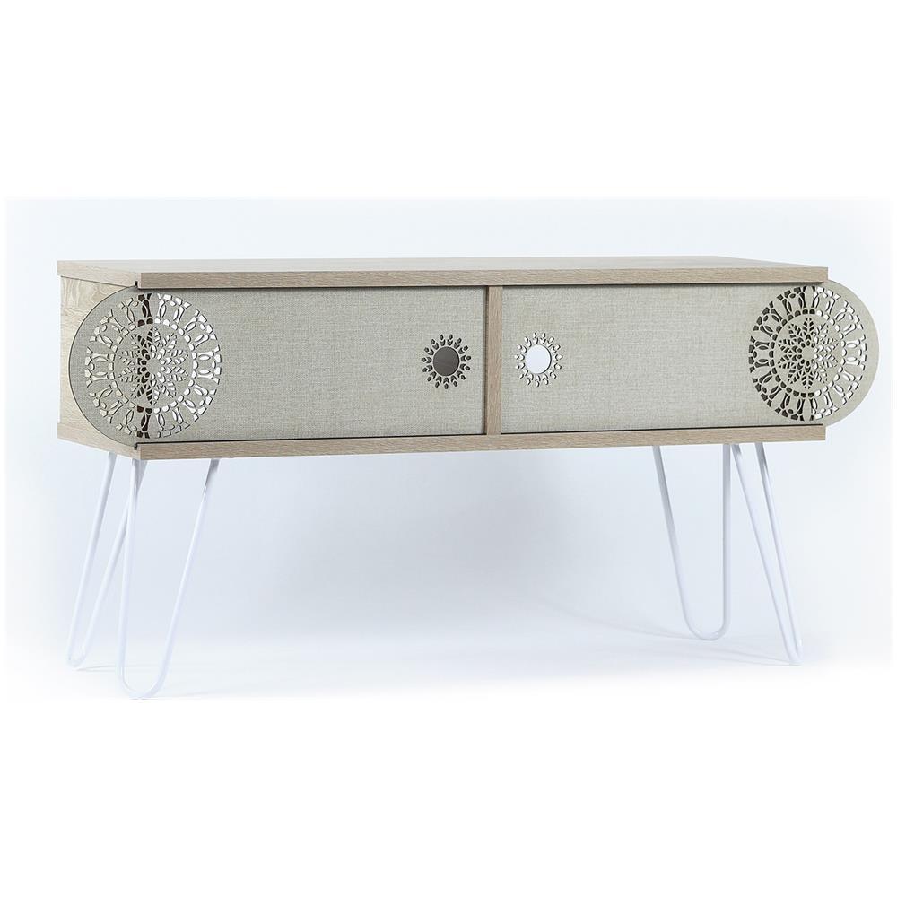 Mobile Soggiorno Porta Tv Retro Cm 106x30x48 - Foto 1