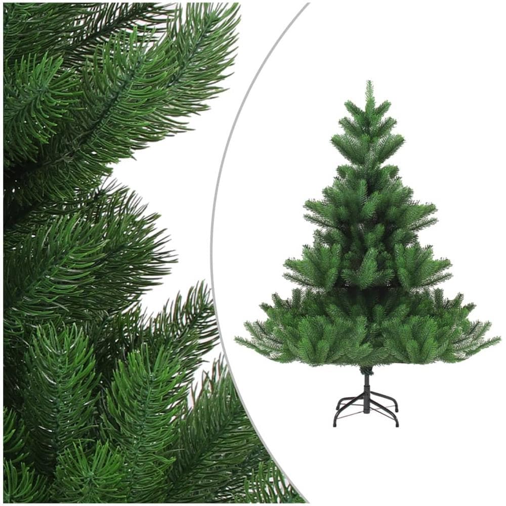 Albero Natale Artificiale Nordmann LED Palline Verde 180 cm - Foto 2