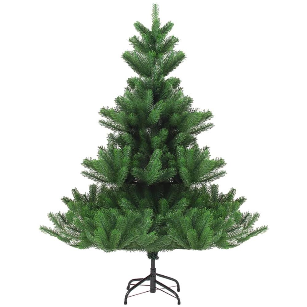 Albero Natale Artificiale Nordmann LED Palline Verde 180 cm - Foto 3