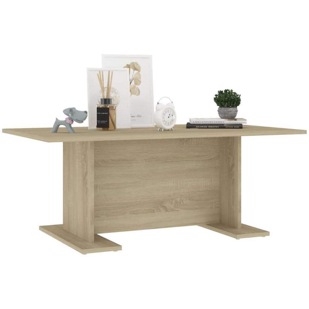 Tavolino Salotto Rovere Sonoma 103,5x60x40 cm Legno Multistrato - Foto 3