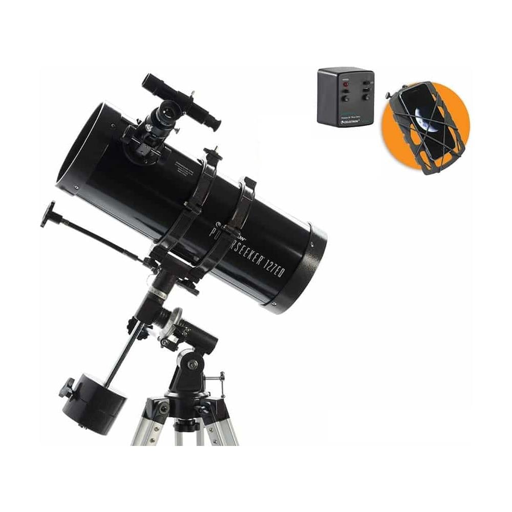 PowerSeeker 127EQ-MotorDrive Riflettore 329x Nero - Foto 6