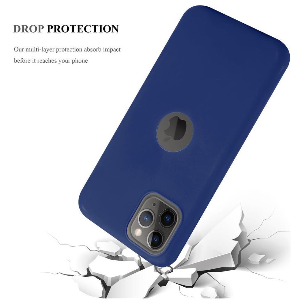 Custodia Compatibile Con Apple Iphone 11 Pro Max (xi Pro Max) In Candy Blu Scuro - Coperchio Protettivo In Silicone Tpu Flessibile - Foto 8