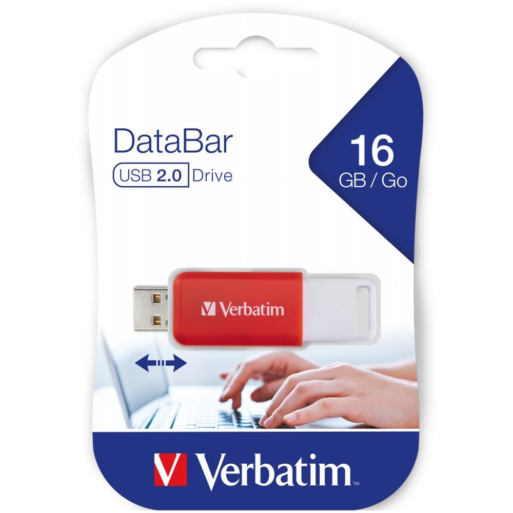DataBar USB 2.0 16GB rosso - Foto 3