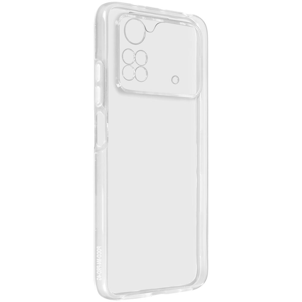 Cover Xiaomi Poco M4 Pro 4g Retro Rigido E Fronte Flessibile - Trasparente - Foto 2