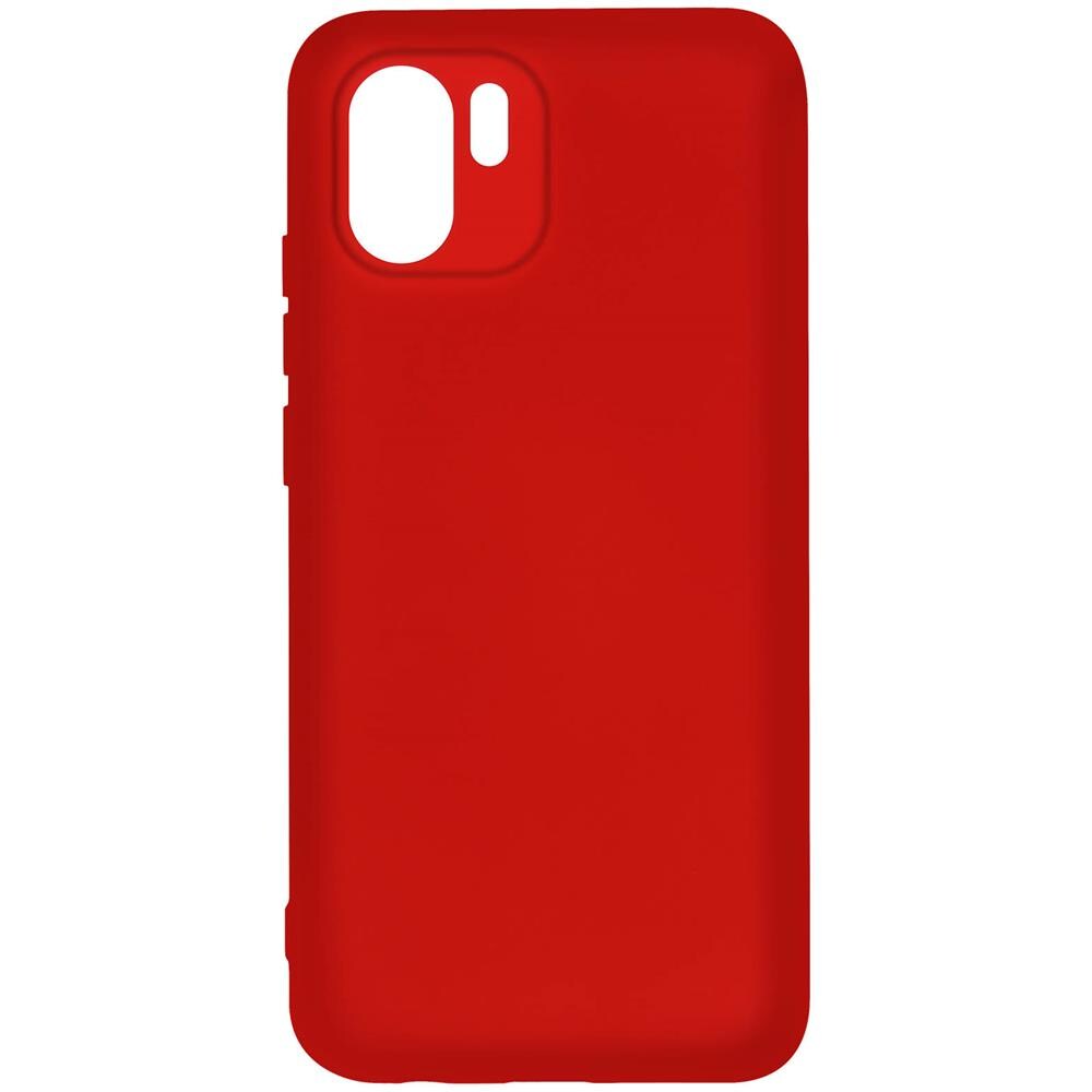 Cover Per Xiaomi Redmi A1 E A2 In Silicone Semi-rigido Soft-touch Rossa - Foto 1