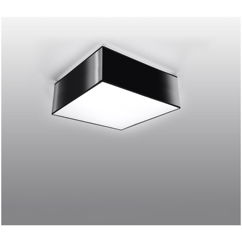 Lampada Da Soffitto Horus Nero Sl. 0142 - Minimalista Lampade Da Soffitto Nero 11x25x25 Cm - Foto 2