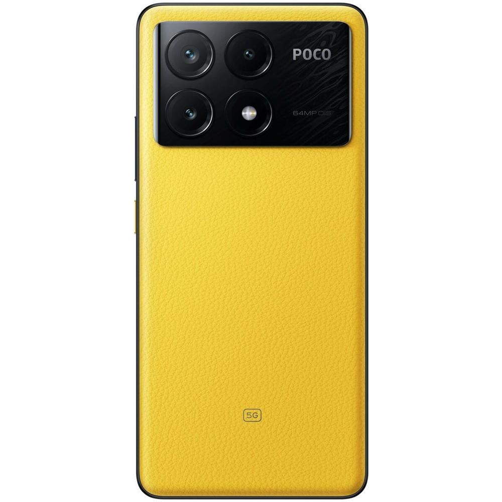 Poco X6 Pro 5G 256GB 8GB Ram Display 6.67" Main Camera 64MP Dual nanoSim USB tipo-C MediaTek 8300 Ultra 5000mAh Yellow - Foto 2
