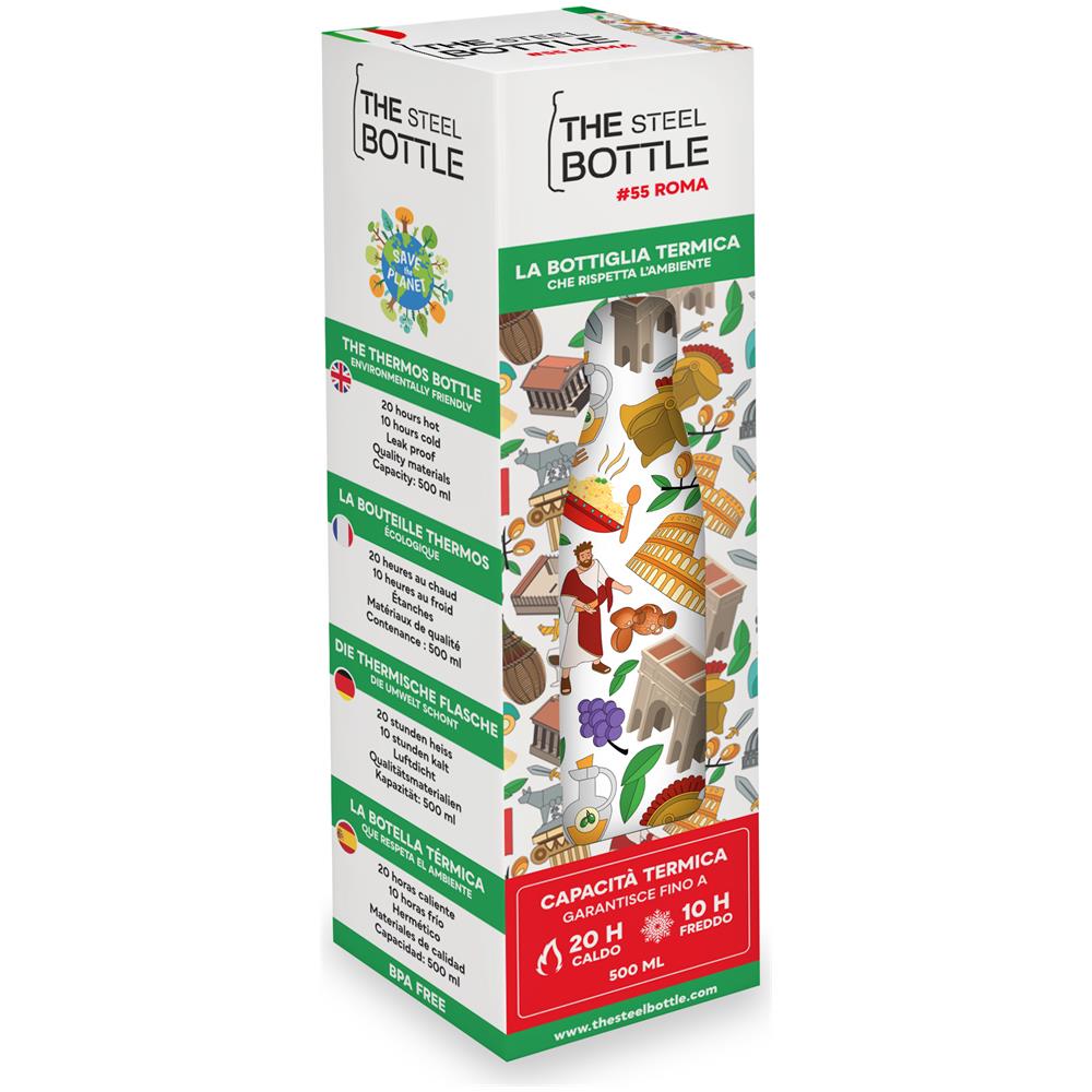 City Series #55 ROMA Uso quotidiano 500 ml Stainless steel Multicolore - Foto 2