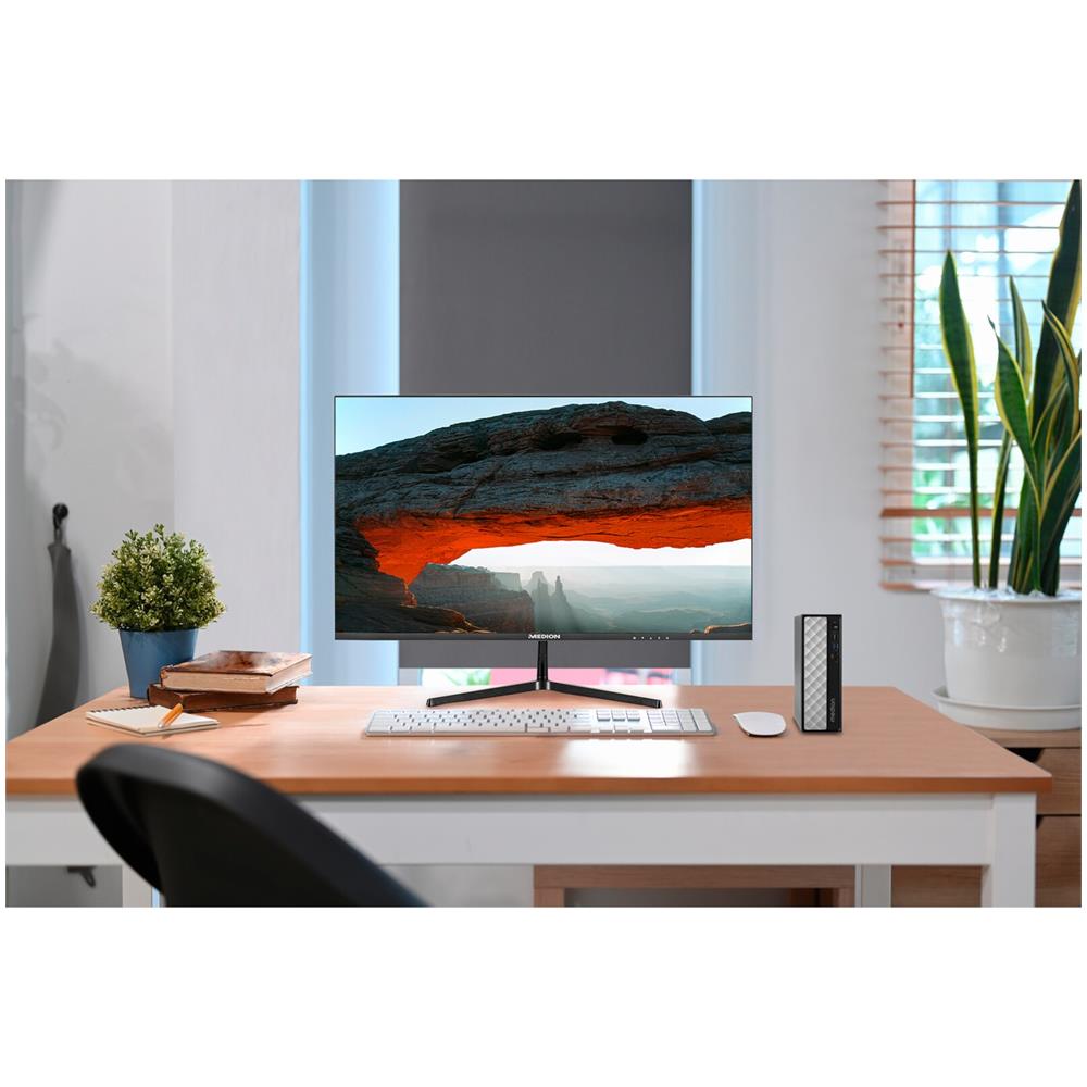 T80 Intel® Core™ i7 i7-12650H 16 GB DDR4-SDRAM 512 GB SSD Mini PC Nero, Grigio - Foto 2