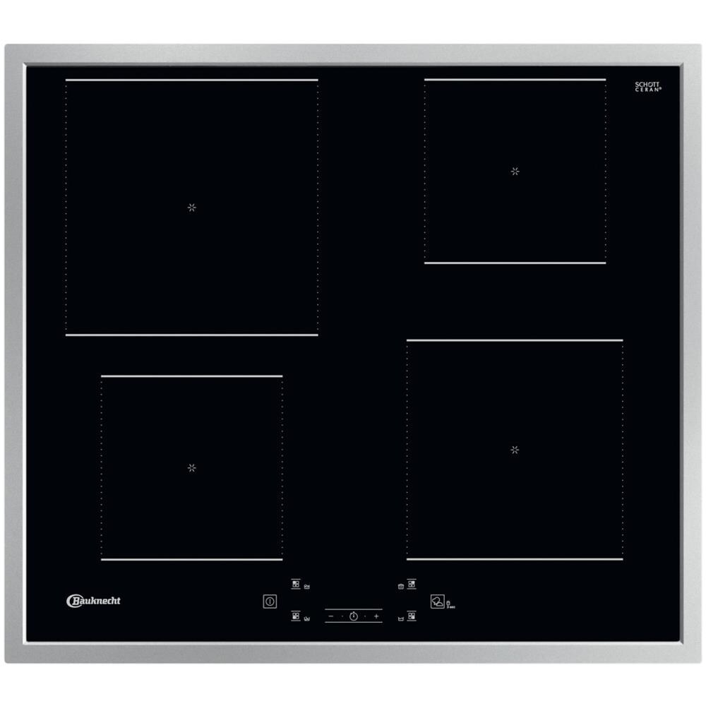 Piano cottura elettrico BQ 2760S 4 zone Cottura da 57cm Colore Nero - Foto 1