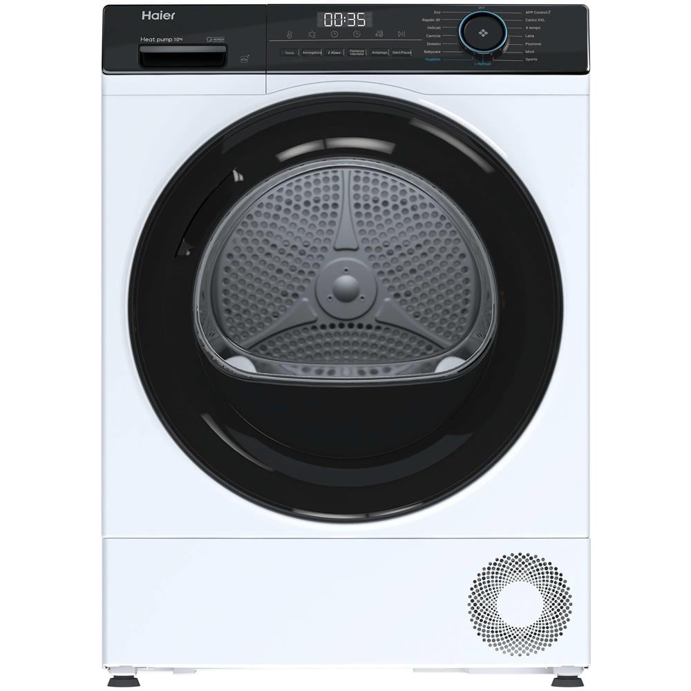 I-Pro Serie 3, Asciugatrice 10 KG, Classe D, Bianco, Inverter, Wi-Fi, Hygienic, HD100-D939E-IT - Foto 1