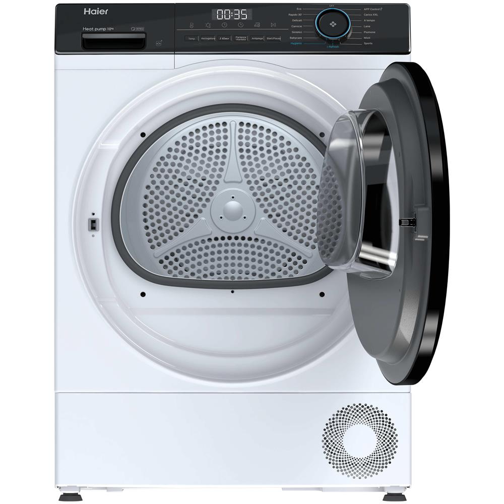 I-Pro Serie 3, Asciugatrice 10 KG, Classe D, Bianco, Inverter, Wi-Fi, Hygienic, HD100-D939E-IT - Foto 4
