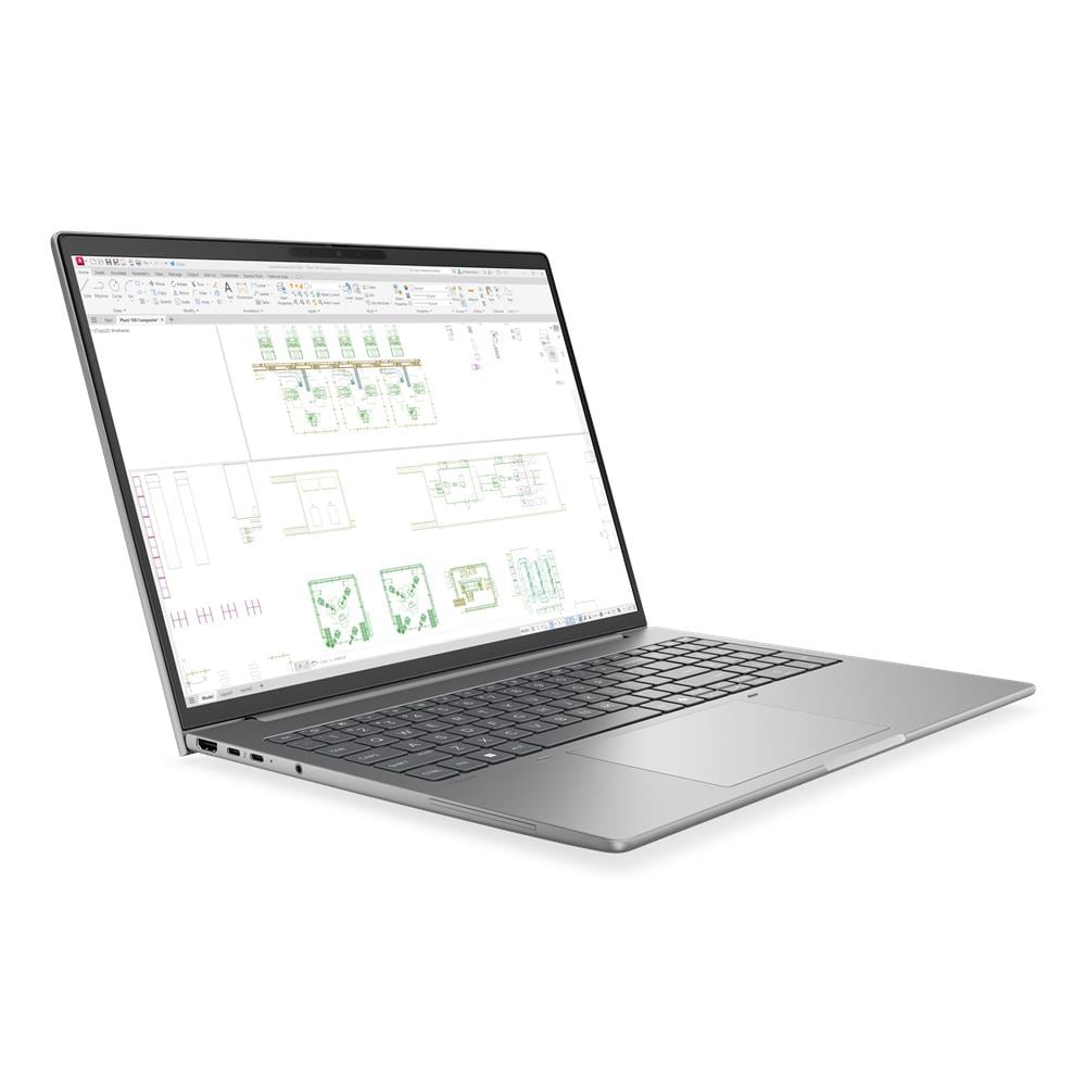 ZBook 8 G2i 16 Wolf Pro Security Edition Copilot+ PC Intel Core Ultra 7 356H Workstation mobile 40,6 cm (16") WUXGA 32 GB DDR5-SDRAM 1 TB SSD NVIDIA RTX PRO 500 Blackwell Wi-Fi 7 (802.11be) Windows 11 Pro AI Workstation, AI PC Argento - Foto 2
