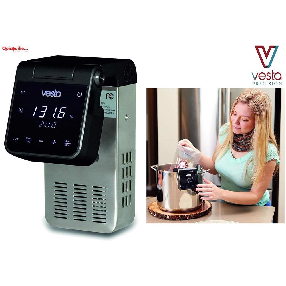 Roner Ad Immersione Per Cottura Sottovuoto (sous-vide) Immersa Elite Wifi 900w Scalda Fino A 20 Litri D'acqua - Foto 4