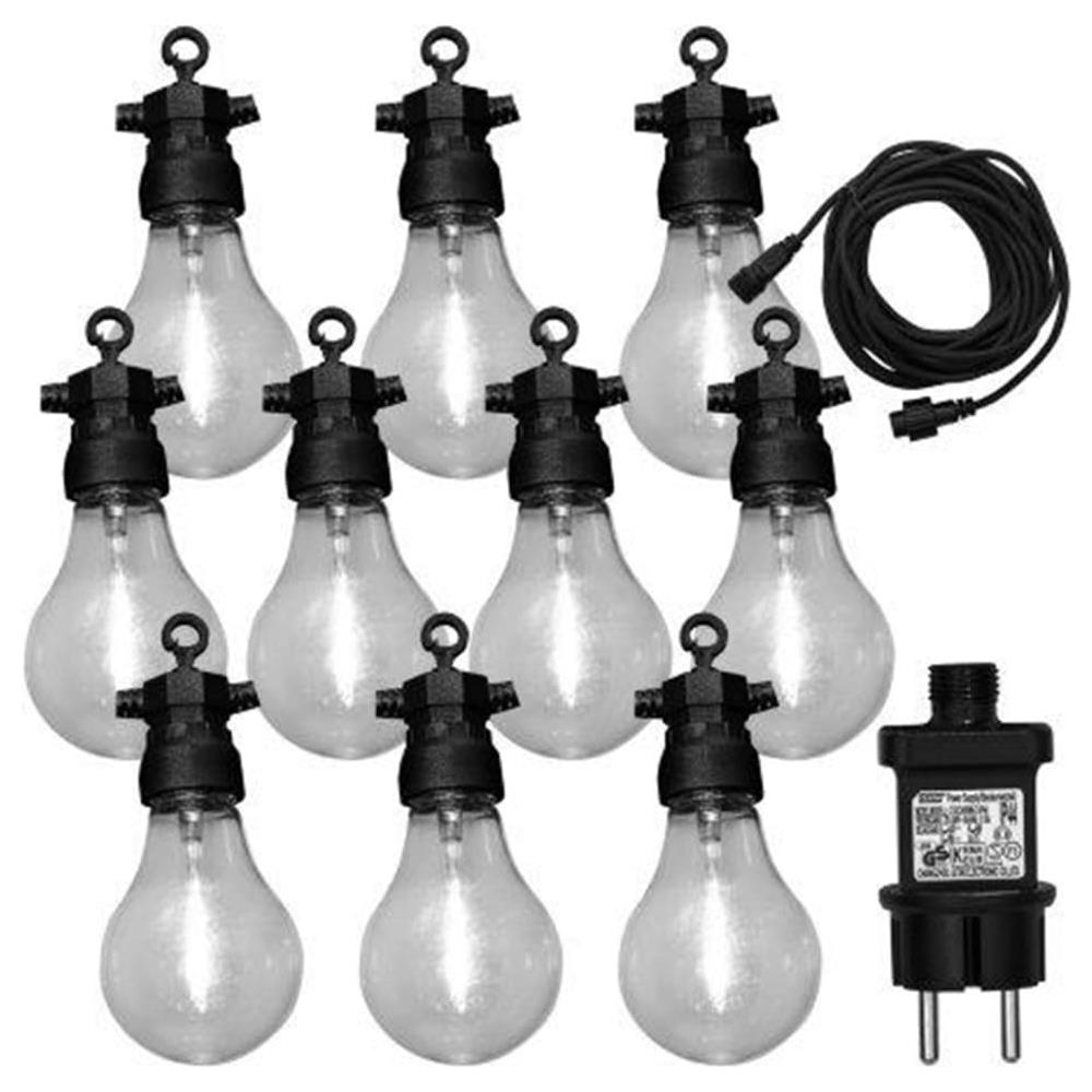 Luci Per Feste Da Giardino Con 10 Led Tahiti - Foto 1
