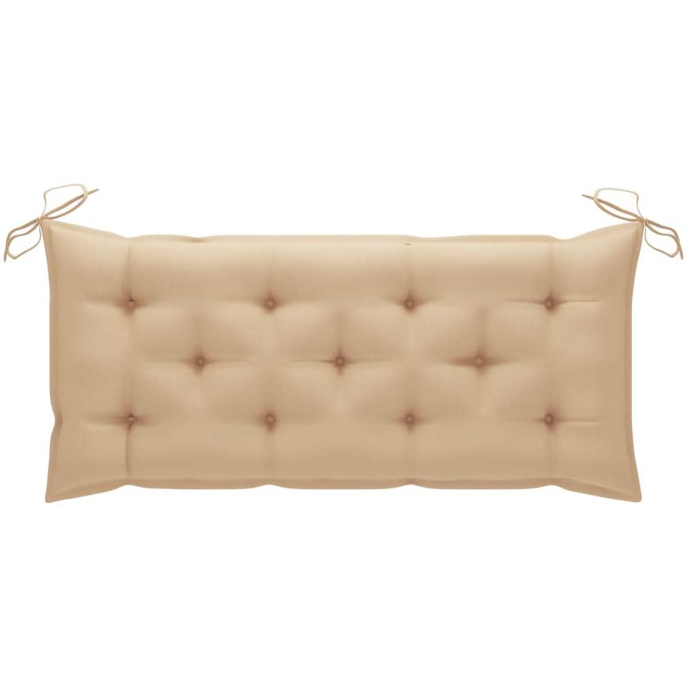 Panca da Giardino con Cuscino 120 cm in Massello di Acacia - Foto 10