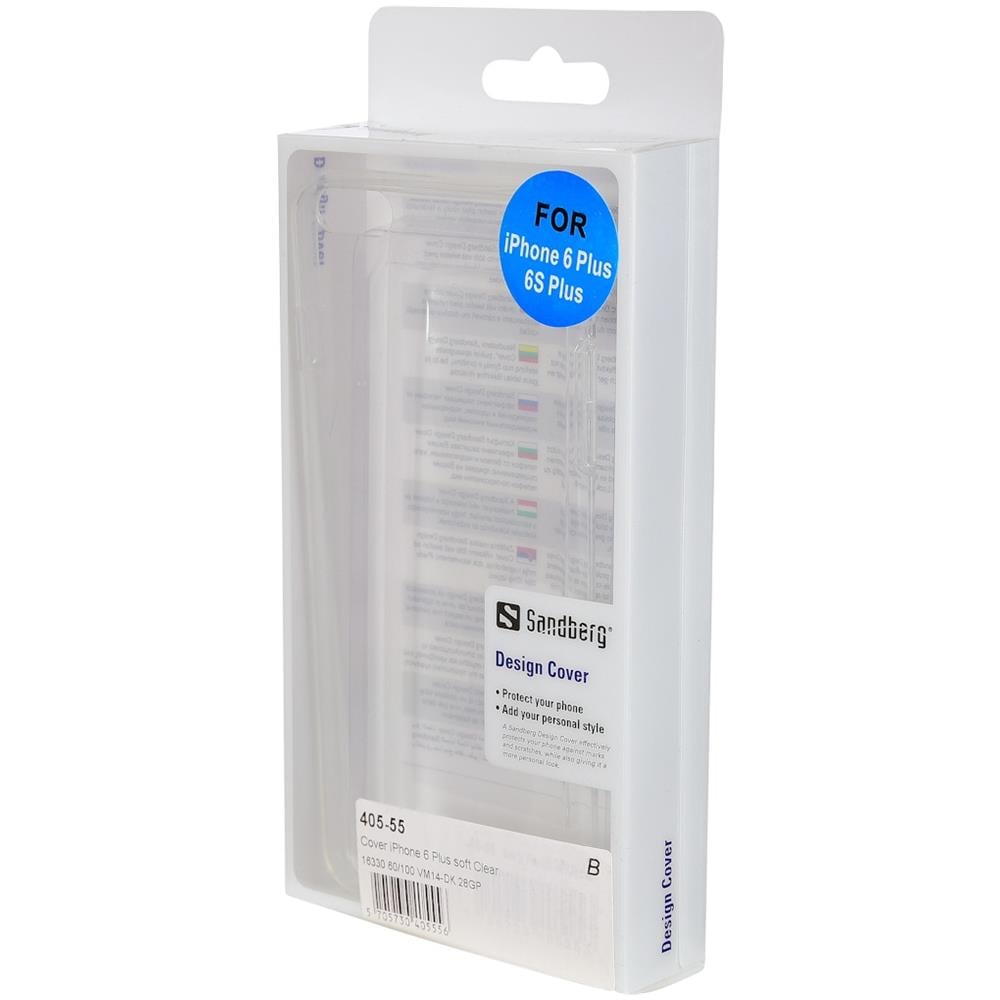 Cover iPhone 6 Plus soft Clear - Foto 1