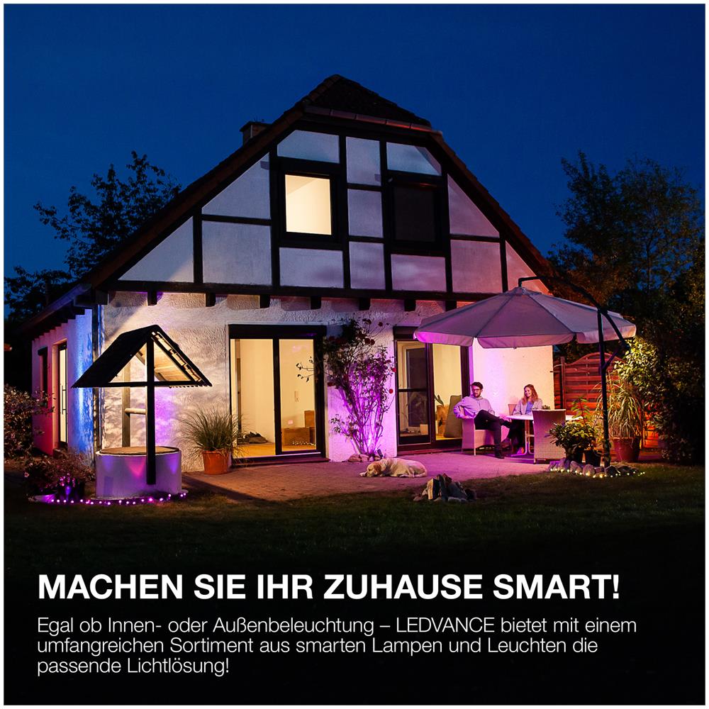 Ledvance Plafoniera Led Intelligente, Wifi, Smart+ Planon Plus Multicolor / 28 W, 220…240 V, Ampiezza Fascio Luminoso: 110°, Rgbw, 3000 K, Materiale: Alluminio - Foto 10