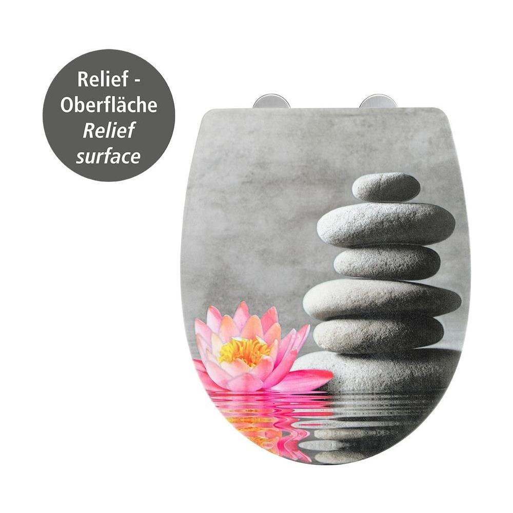 Sedile Wc Water Lily, Thermoplast, - Foto 1