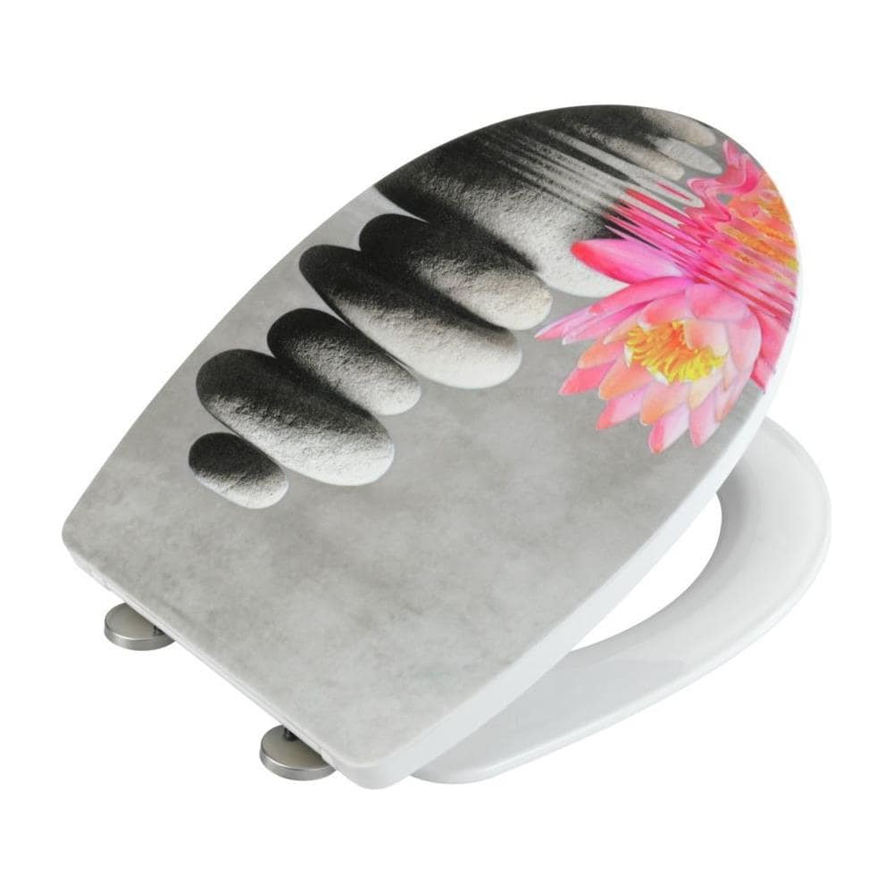 Sedile Wc Water Lily, Thermoplast, - Foto 2