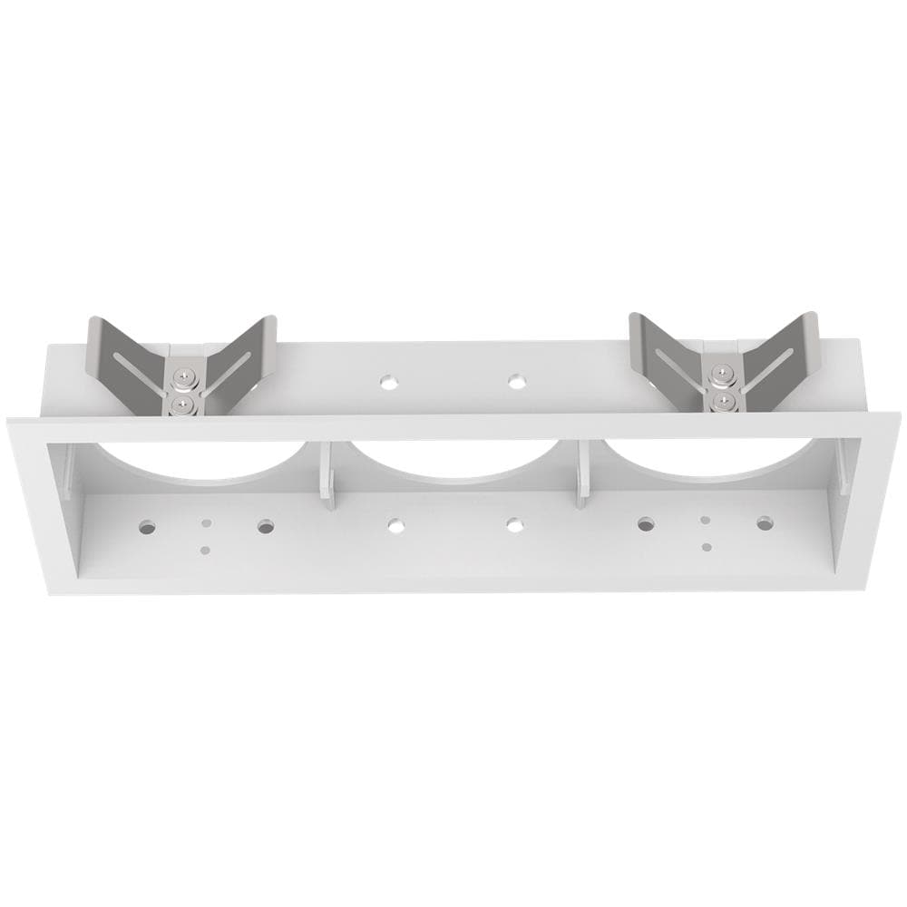 Bento Frame Square Triple Wh Lampada - 287928 - Foto 1