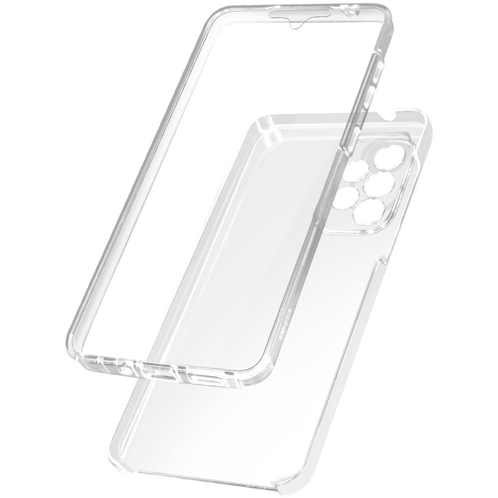Cover Samsung Galaxy A33 5g Retro Rigido E Fronte Flessibile - Trasparente - Foto 1