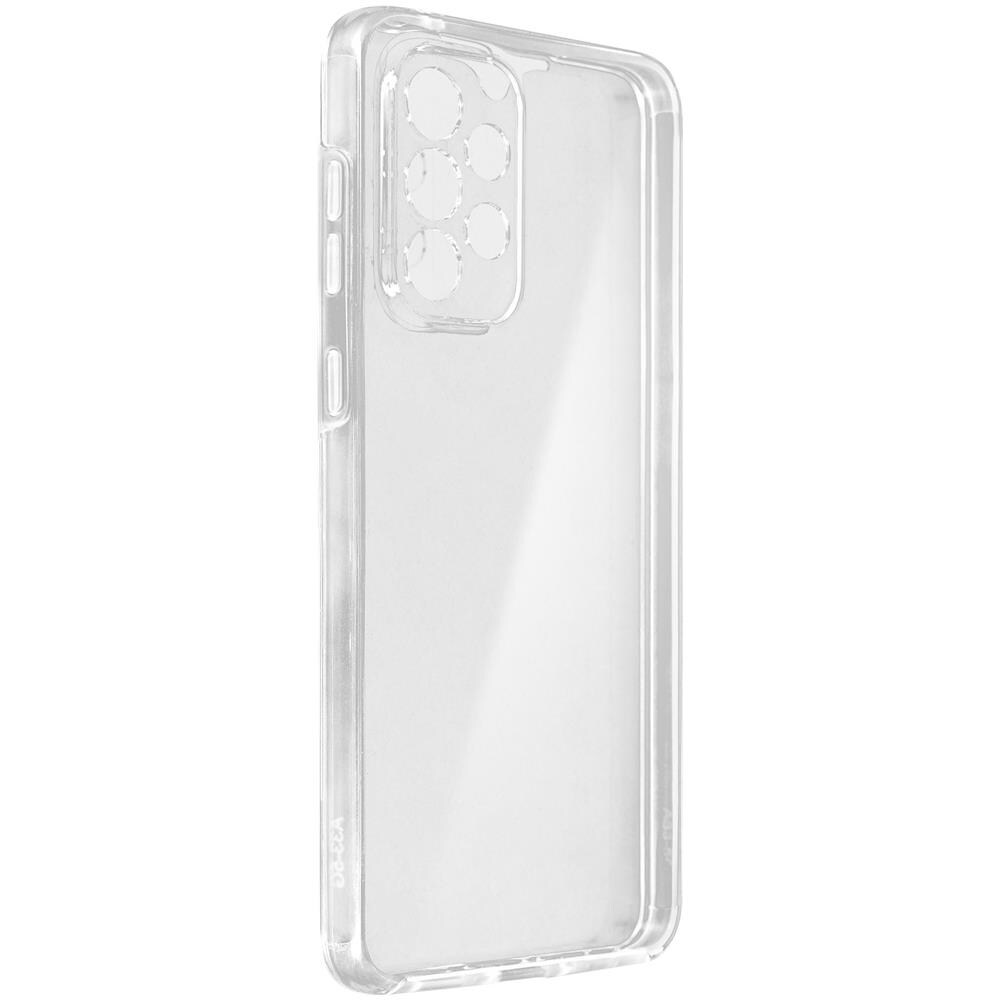 Cover Samsung Galaxy A33 5g Retro Rigido E Fronte Flessibile - Trasparente - Foto 4