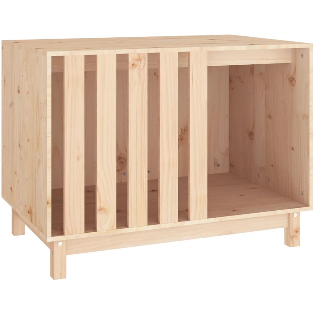 Casetta Per Cani 90x60x67 Cm In Legno Massello Di Pino - Foto 2