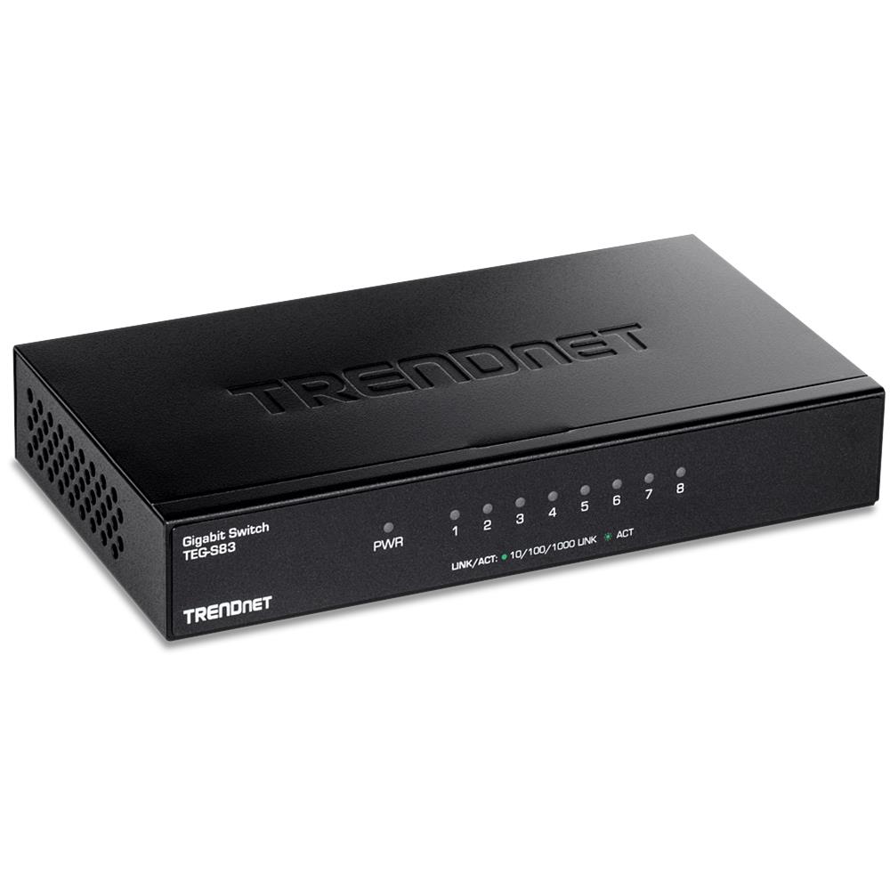 8-PORT GIGABIT SWITCH /W METAL - Foto 1