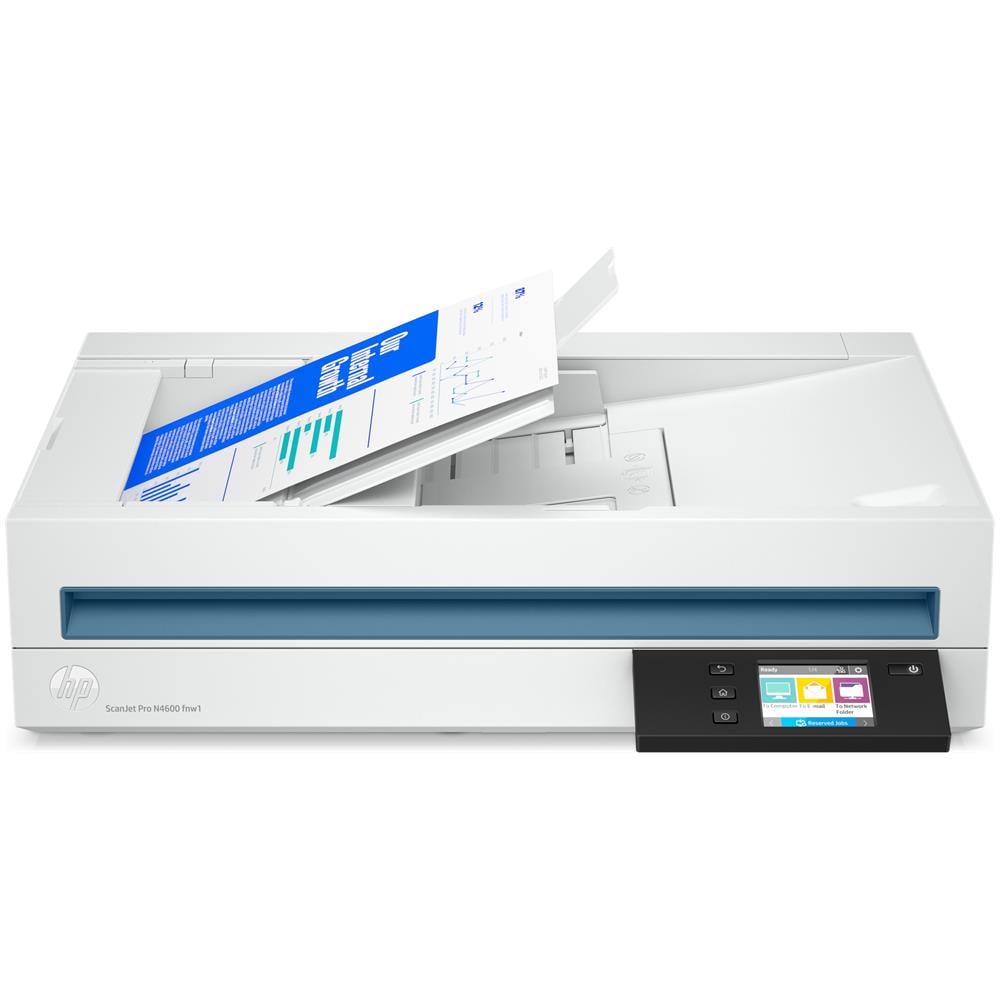 Scanner ADF a Colori Scanjet Pro N4600 fnw1 A5 1200 x 1200 DPI 40 ppm Wi-Fi / USB - Foto 1