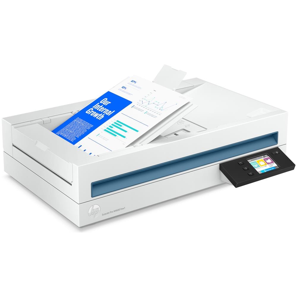 Scanner ADF a Colori Scanjet Pro N4600 fnw1 A5 1200 x 1200 DPI 40 ppm Wi-Fi / USB - Foto 2