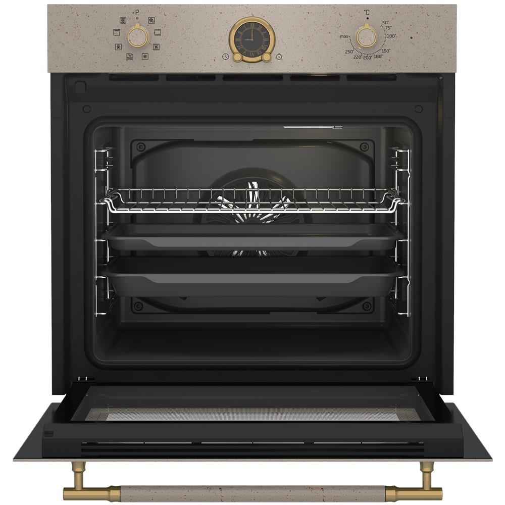 Forno Elettrico da Incasso b300 RBIM19200AVD Capacità 72 L Multifunzione Termoventilato Potenza 2600 W Colore Beige - Foto 5