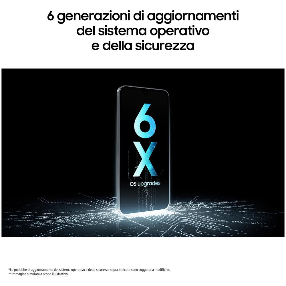 Galaxy A17 5G, Android 15, Display sAMOLED 6.7", 8GB RAM, 256GB, Batteria 5.000 mAh, Resistenza IP54, Memoria espandibile fino a 2TB, Black - Foto 12