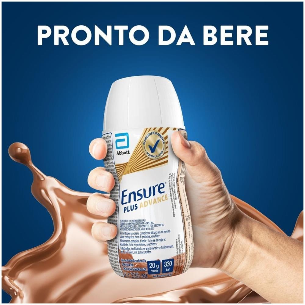 Ensure Plus Advance Cioccolato 4 Bottiglie da 220 ml - Foto 2