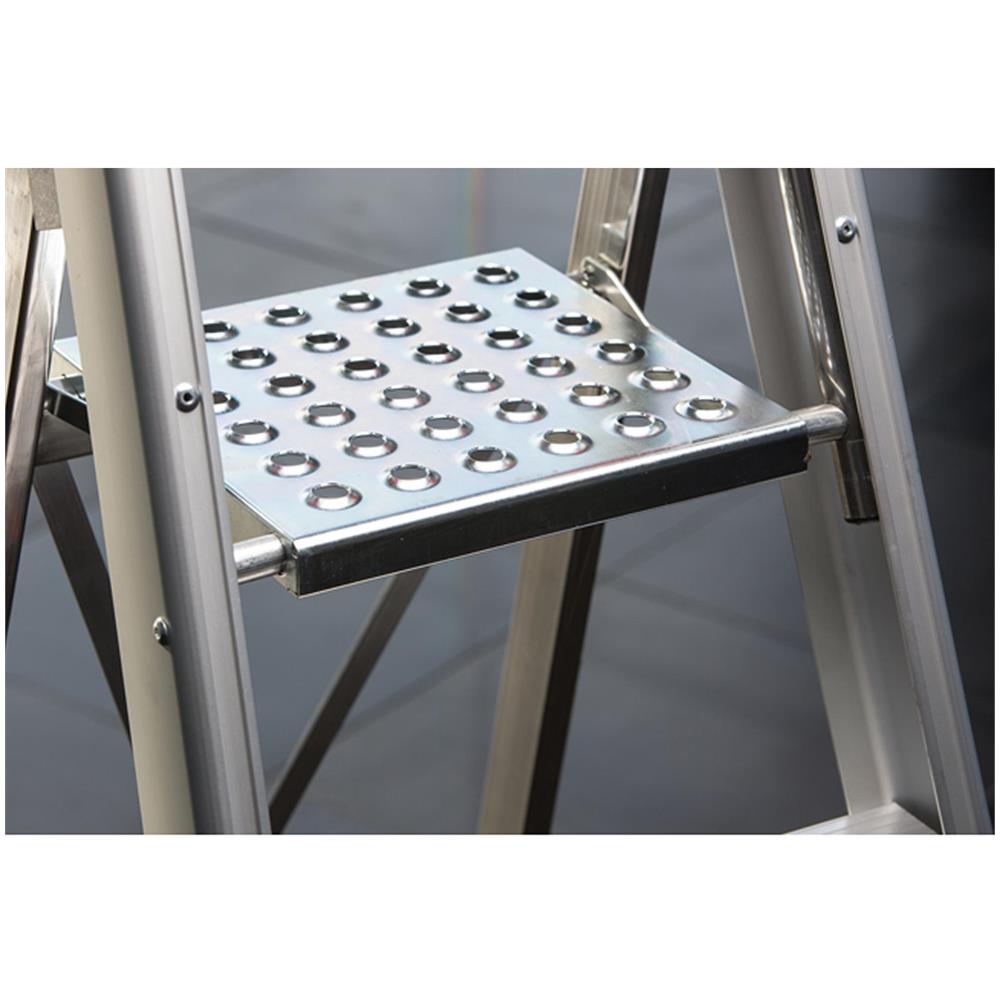 Scala forbice alluminio lady 6 gradini - Foto 2