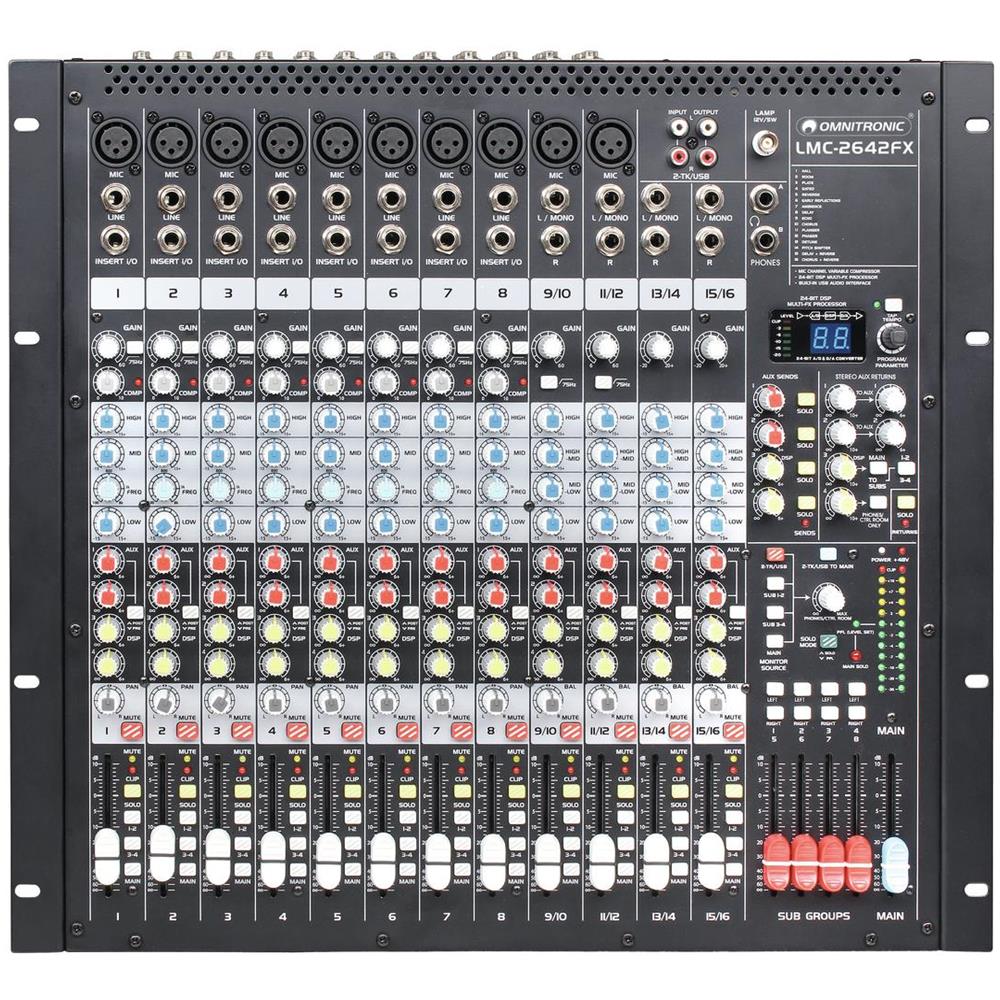 Lmc-2642fx Usb Mixer - Foto 2