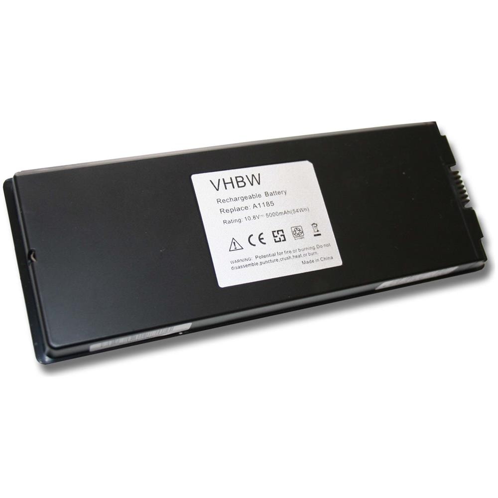 Batteria A1185 Compatibile Apple Macbook 13"" Unibody Nero Nera 5000mah A1181 - Foto 1