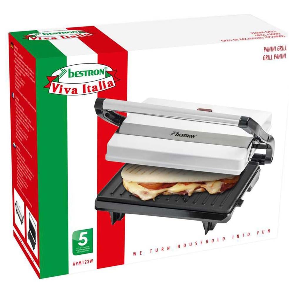 Piastra Per Panini 700 W Bianco Apm123w - Foto 7