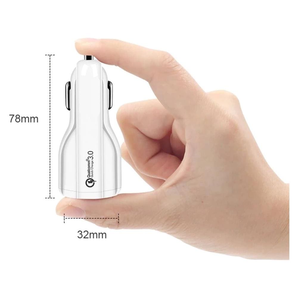 Caricabatteria Da Auto Qc 3.0 Energy Mce478 W - Bianco Qualcomm Quick Charge Qc 3.0 - Foto 2