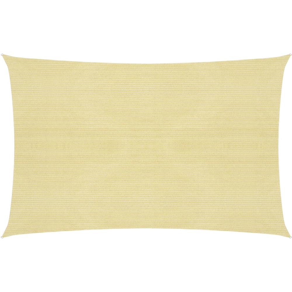 Vela Parasole 160 g / m² Beige 2,5x3 m in HDPE - Foto 1