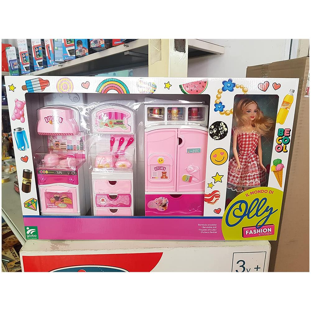 Fashion Doll Con Cucina Completa E Accessori - Foto 2