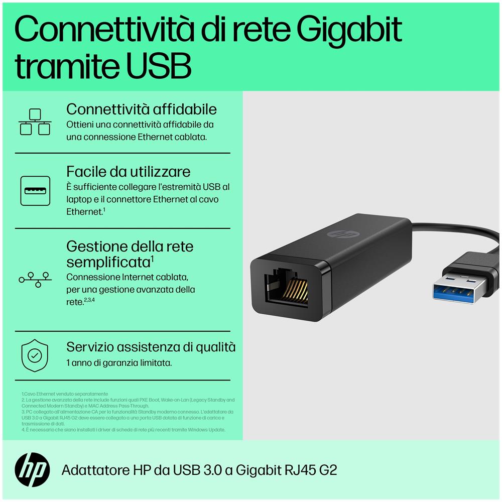 USB 3.0 to Gig RJ45 Adapter G2 - Foto 3